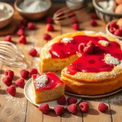 Prosty przepis na ciasto z malinami i budyniem – deser, który pokochasz od pierwszego kęsa