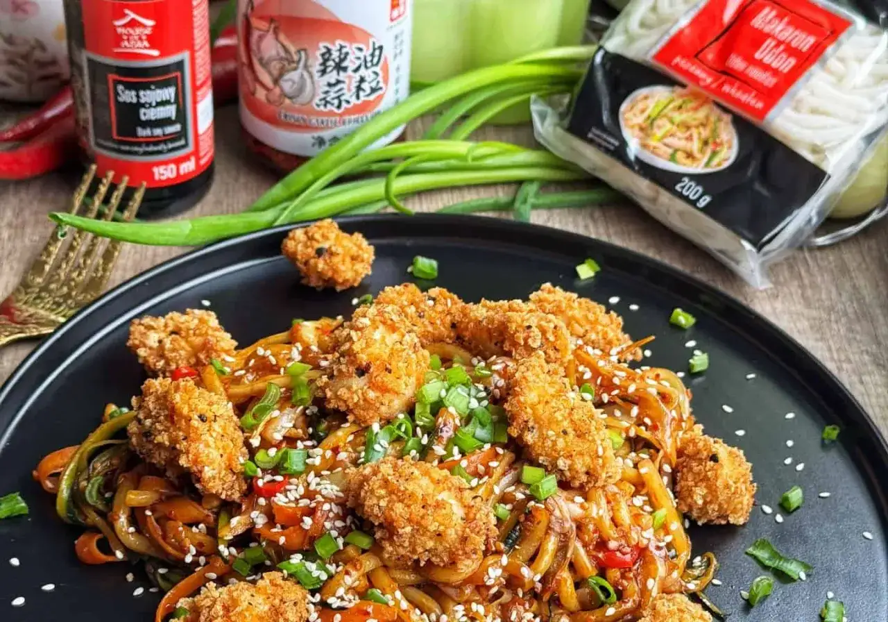 Makaron Udon z Kurczakiem: Szybki Przepis na Obiad w 30 Minut
